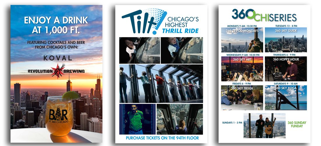 360 Chicago Posters
