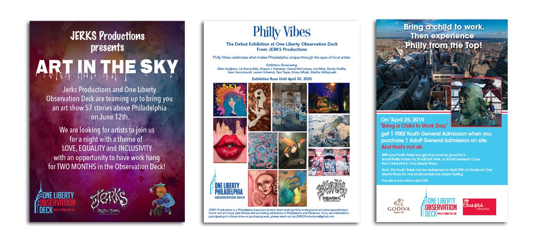 Digital Invitations for One Liberty Observation Deck