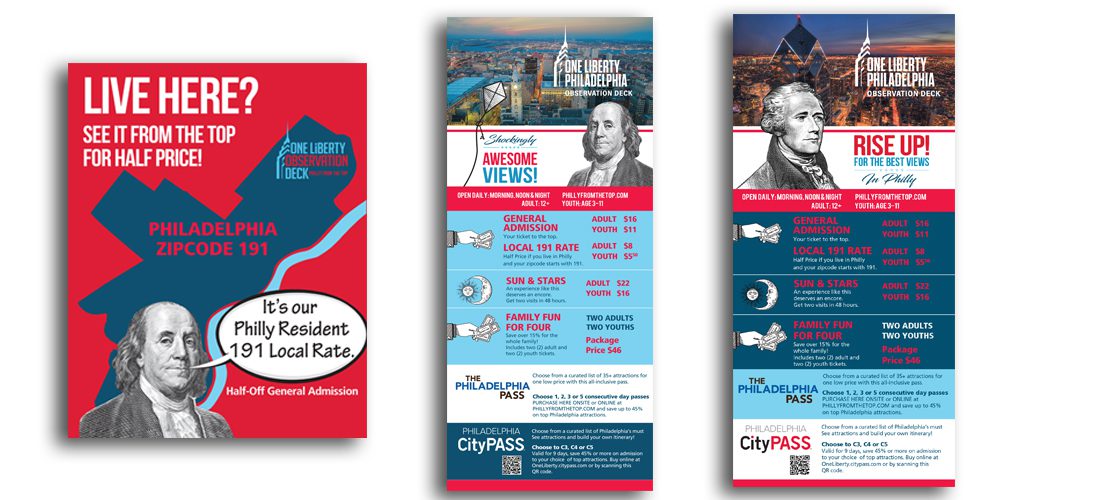 One Liberty Observation Deck Signage