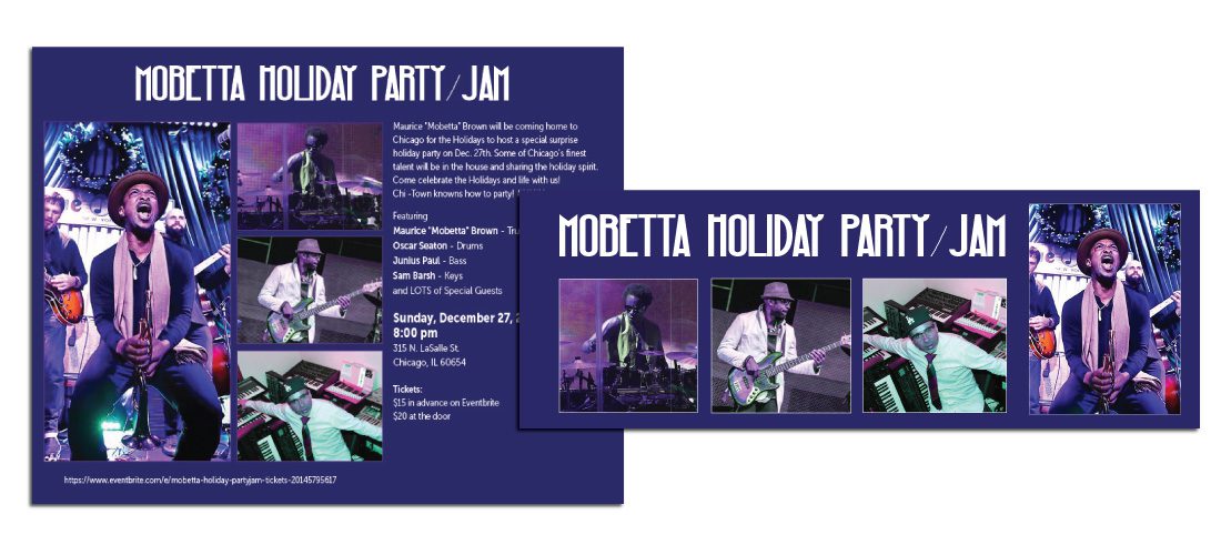 Mobetta Holiday Jam Digital Graphics
